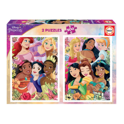 Puzzle Princesas Disney 2x500 peças