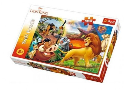 Puzzle Rei Leão 100peças