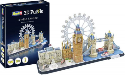 Puzzle Revell 3D Londres Skyline 107 peças