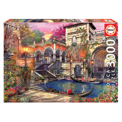 Puzzle Romance em Veneza 3000 pcs