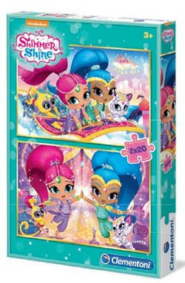 Puzzle Shimmer Shine 2x20 peças
