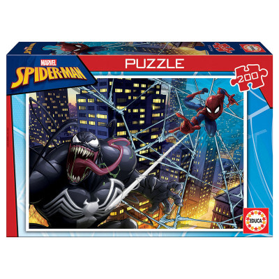 Puzzle Spiderman e Venom 200 peças