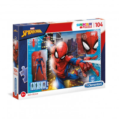 Puzzle Spiderman Marvel 104 peças