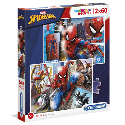 Puzzle Spiderman Marvel 2x60 peças