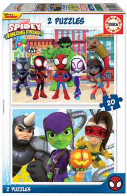 Puzzle Spidey and his Amazing Friends 2x20 peças