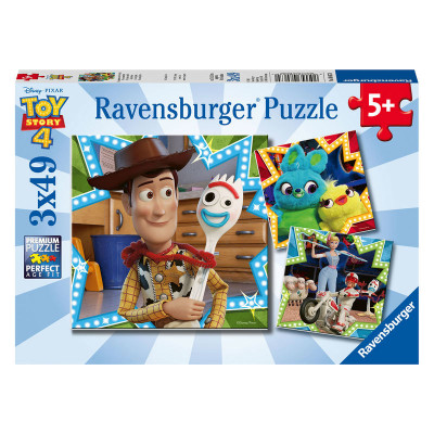Puzzle Toy Story 4 3x49 peças