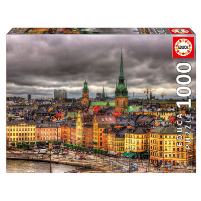 Puzzle Vistas Estocolmo 1000 peças