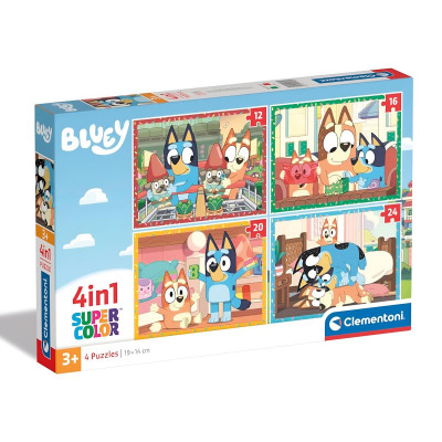 Puzzles 4 em 1 Bluey