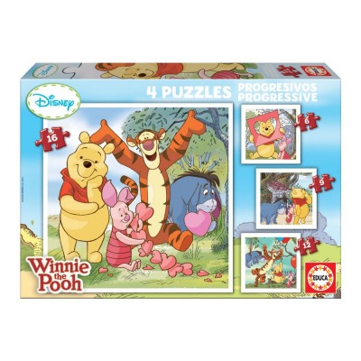 Puzzles Progressivo Winnie the Pooh