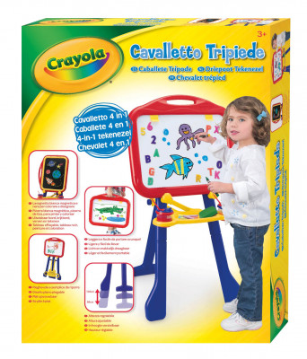 Quadro Cavalete Tripé 4 em 1 Crayola