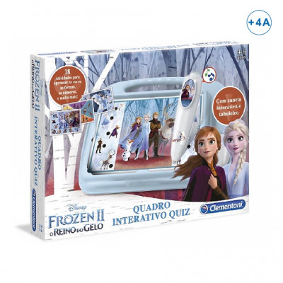 Quadro Interativo Quiz Frozen 2