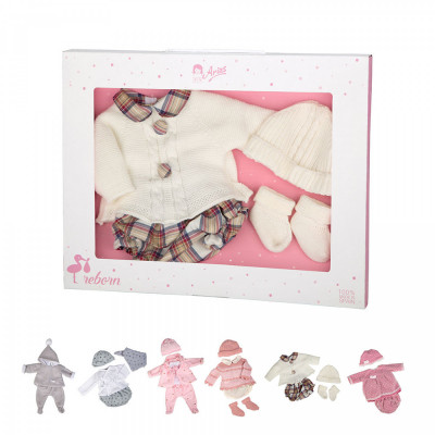 Reborn Arias Roupas 45 cm Sortida
