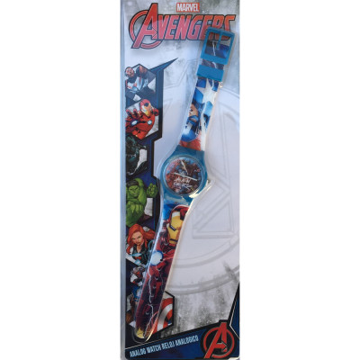 Relógio analógico Pulso Marvel Avengers
