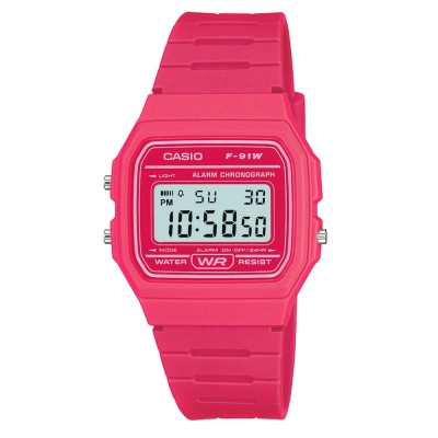 Relógio Casio F-91W Pink