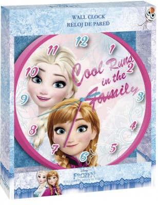 Relógio de parede Frozen Disney - Cool Rins in the Family