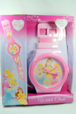 Relógio de parede gigante Princesas Disney