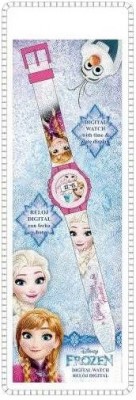Relógio Digital Elsa e Anna Frozen Disney