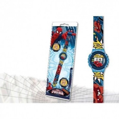 Relogio Digital Marvel Ultimate Spiderman Thwip