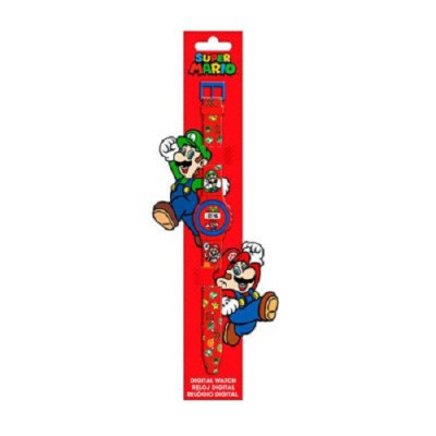 Relógio Digital Super Mario