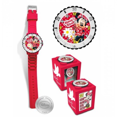 Relógio Minnie Mouse 4 em 1