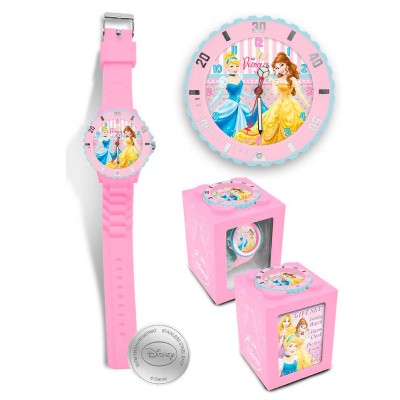 Relógio Princesas Disney 4 em 1
