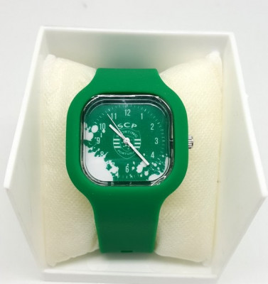 Relógio Silicone Sporting Verde