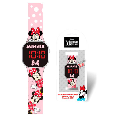 Relógio Watch Led Minnie Disney