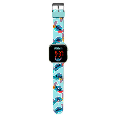 Relógio Watch Led Stitch Disney