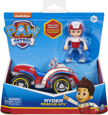 Ryder moto 4 + Figura - Patrulha Pata