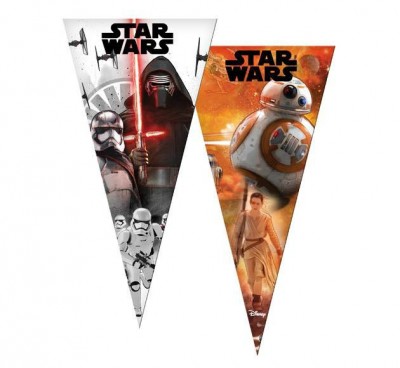 Saco Cone Brinde Star Wars 20x40cm