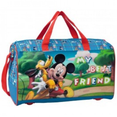 Saco desporto viagem Mickey & Pluto Best Friends