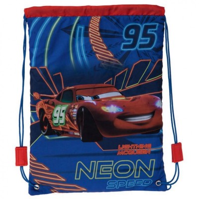 Saco lanche desporto Disney Cars Neon Speed