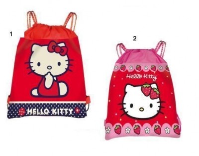 Saco Lanche Desporto Hello Kitty  Red