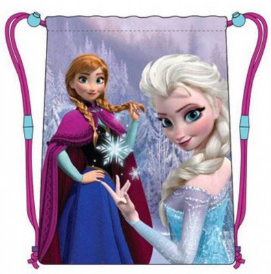 Saco lanche Frozen Elsa Pink