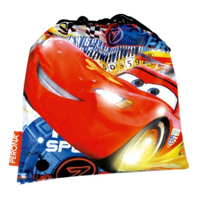 Saco lanche ginásio Cars McQueen Flash