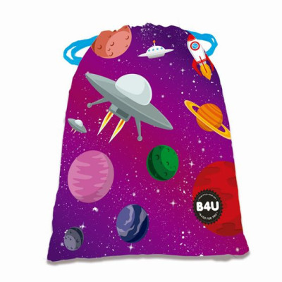 Saco Lanche Nasa Espaço 25cm