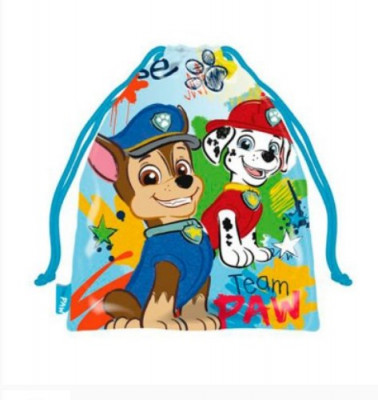 Saco Lanche Patrulha Pata 26cm