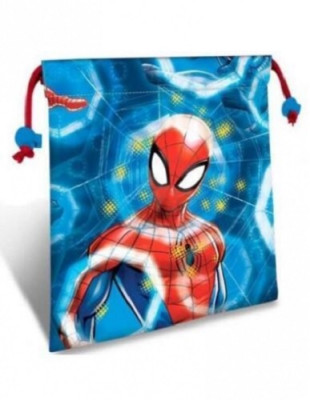 Saco Lanche Spiderman 22cm