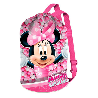 Saco mochila de Minnie Disney Bubblegum 40cm