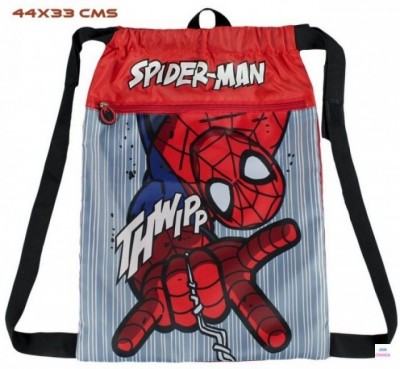 Saco mochila desporto lanche Marvel do Spiderman