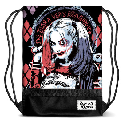 Saco Mochila Harley Quinn DC Comics 48cm