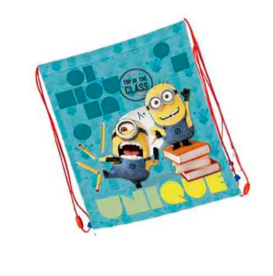 Saco Mochila Minions Unique 40cm