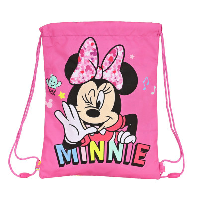 Saco Mochila Minnie Lucky 34cm