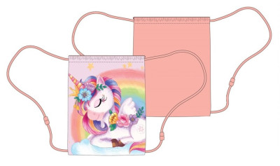 Saco Mochila Rainbow Unicorn 40cm