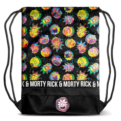 Saco Mochila Rick and Morty 48cm