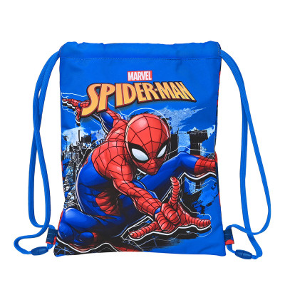 Saco Mochila Spiderman Great Power 34cm