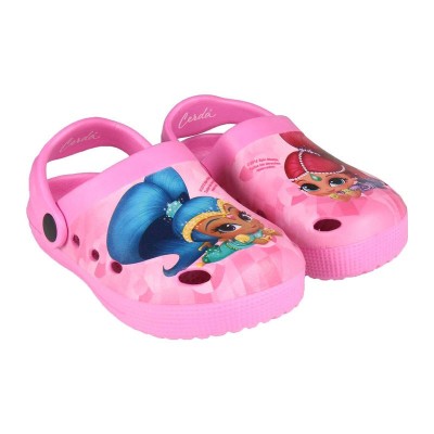 Sandálias Crocs borracha Shimmer e Shine