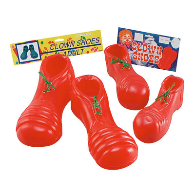Sapatos Palhaço Vermelhos Criança