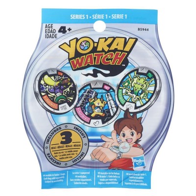 Saqueta Surpresa Yo-Kai Watch 3 Medalhas