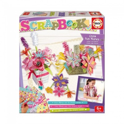 ScrapBook Educa Cria as Tuas Flores